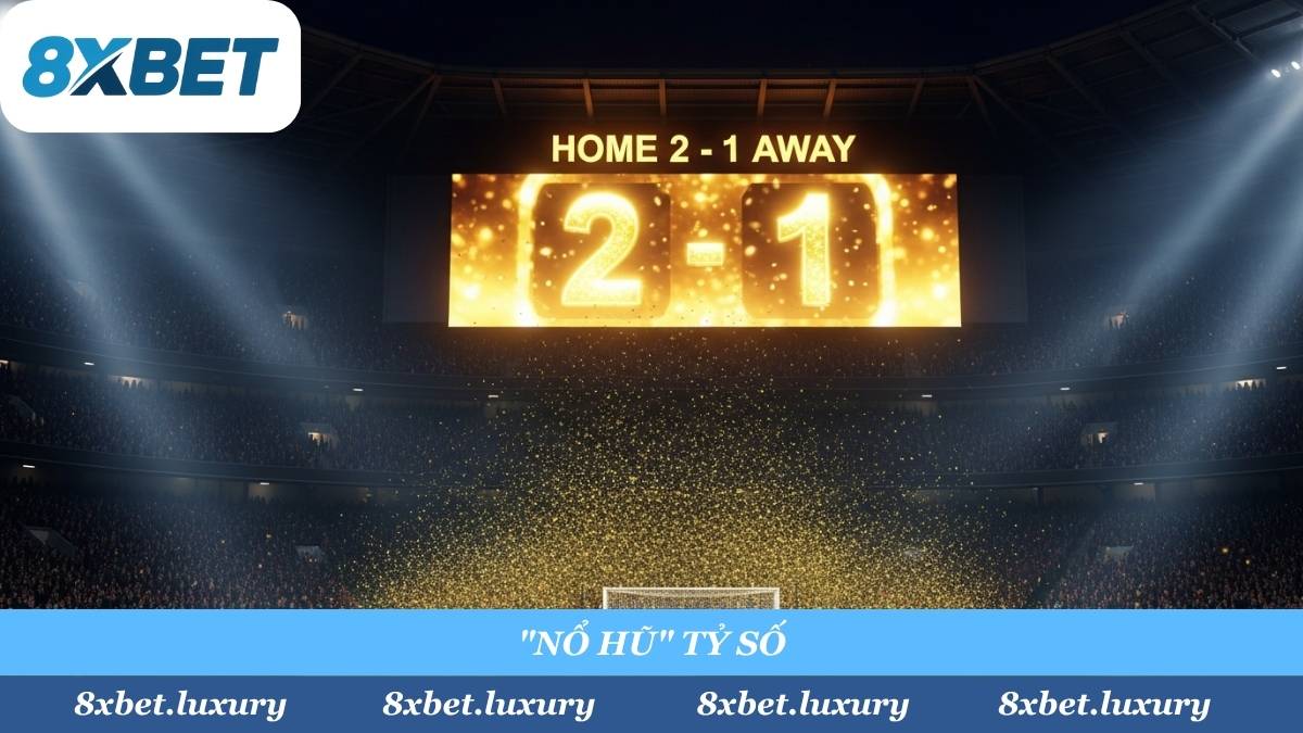 Kèo Tỷ Số Chính Xác (Correct Score) là kèo "nổ hũ" đích thực, biến một dự đoán 2-1 thành phần thưởng "siêu to khổng lồ" với tỷ lệ cược (Odds) x10, x20 lần.