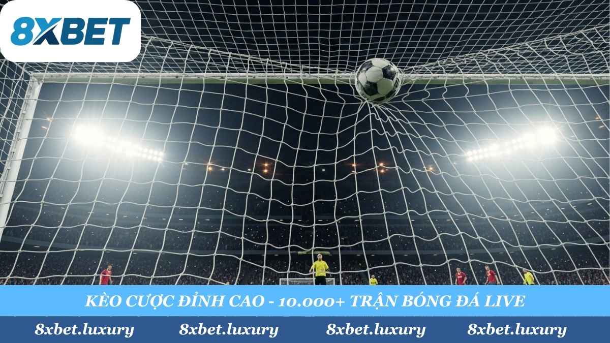 "Bắt kèo" kịch tính từng phút với hàng ngàn trận cầu đỉnh cao. 8xbet cung cấp đa dạng kèo cược (Chấp, Tài Xỉu, 1x2...) cho mọi giải đấu lớn nhỏ trên hành tinh.