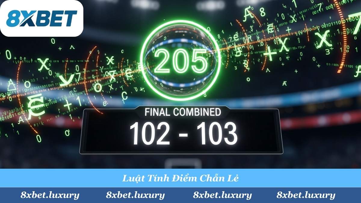 Tổng điểm 215 là Lẻ! Hiểu luật chơi đơn giản để tự tin xuống tiền tại 8Xbet.