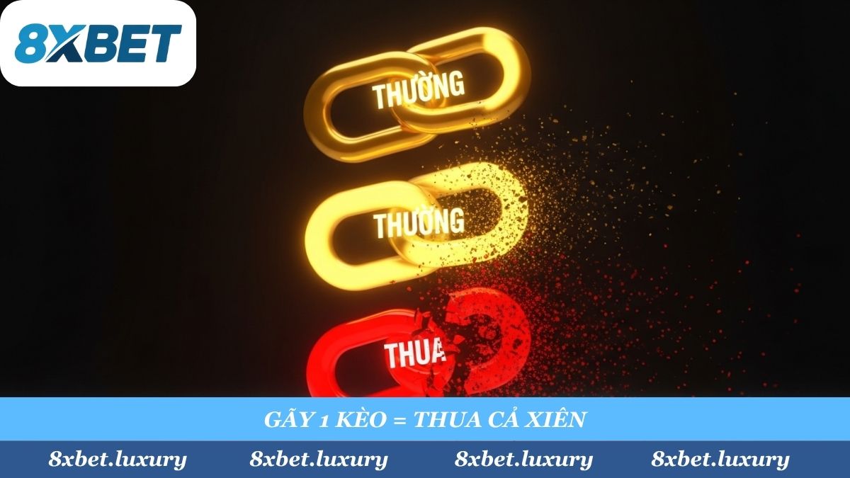 Rủi ro lớn nhất của cược xiên: "Được ăn cả, ngã về không". Chỉ cần "gãy" 1 kèo (thua 1 trận), toàn bộ vé cược của bạn sẽ bị tính là thua.